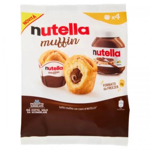 Nutella Muffin con Cuore di nutella 4 pezzi 264g